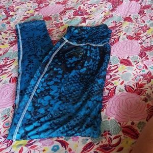 NFL Carolina Panthers Leggings. Size Large